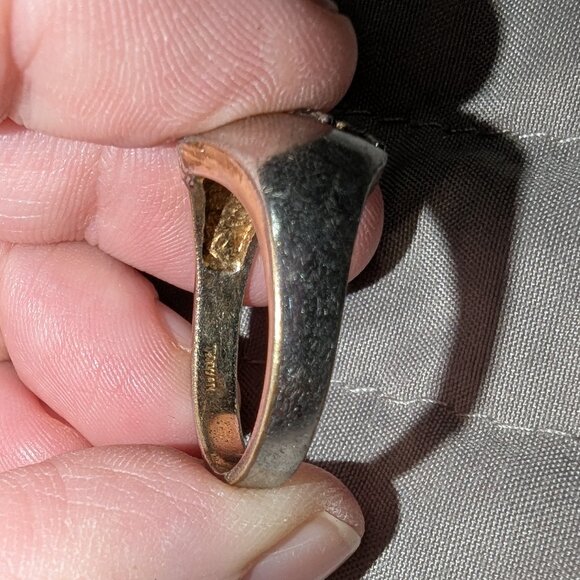 Size 9 Vintage Cocktail Ring – Taiwan Marked 5221 - Picture 4 of 7